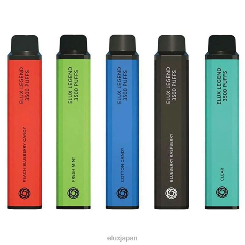 Elux Vape Flavours - Elux Legend 3500パフの使い捨てベイプ レモンリブナ 802XH29