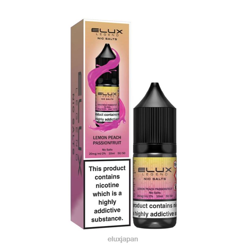 Elux Japan - Elux Legend ニックソルト 10ml レモンピーチパッションフルーツ 802XH70