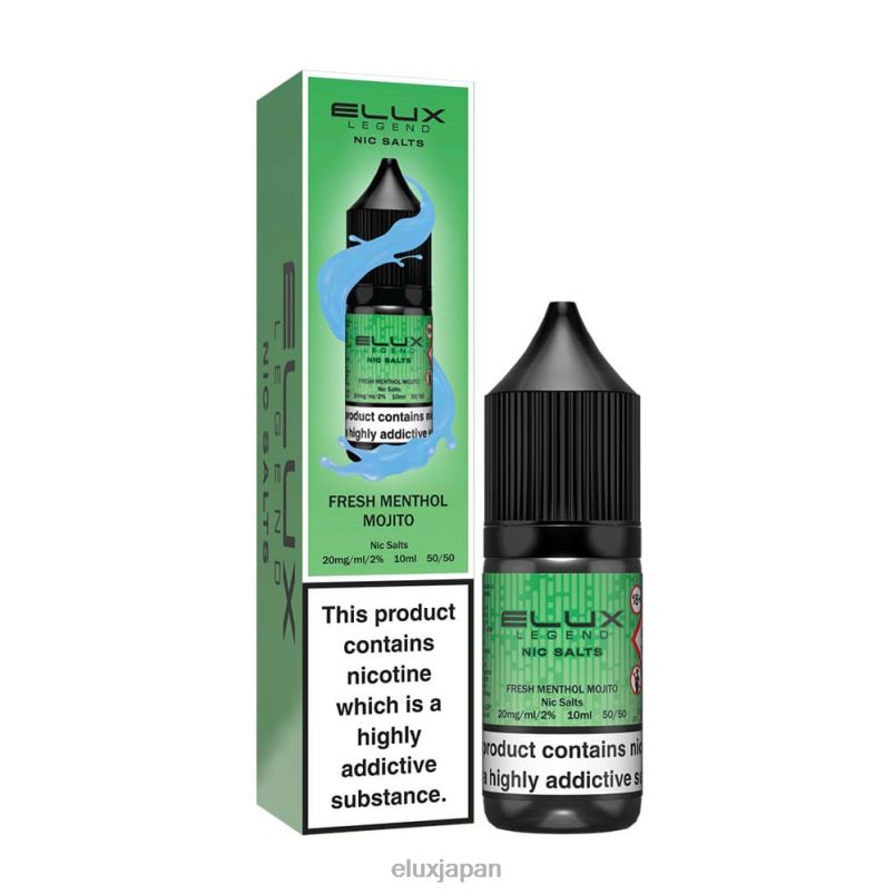 Elux Original - Elux Legend ニックソルト 10ml フレッシュメンソールモヒート 802XH69