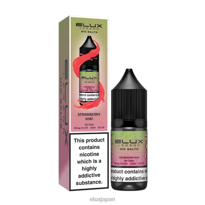 Elux Tokyo - Elux Legend ニックソルト 10ml イチゴキウイ 802XH71