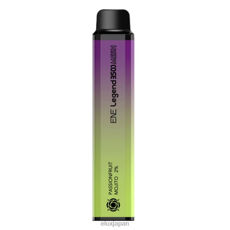 Elux Vape Store - Elux ENE Legend 3500メッシュ使い捨てベイプ パッションフルーツモヒート 802XH133