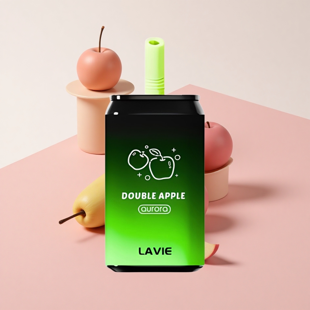 LAVIE Aurora 11000 Puffs ダブルアップル 22ML 650mAh