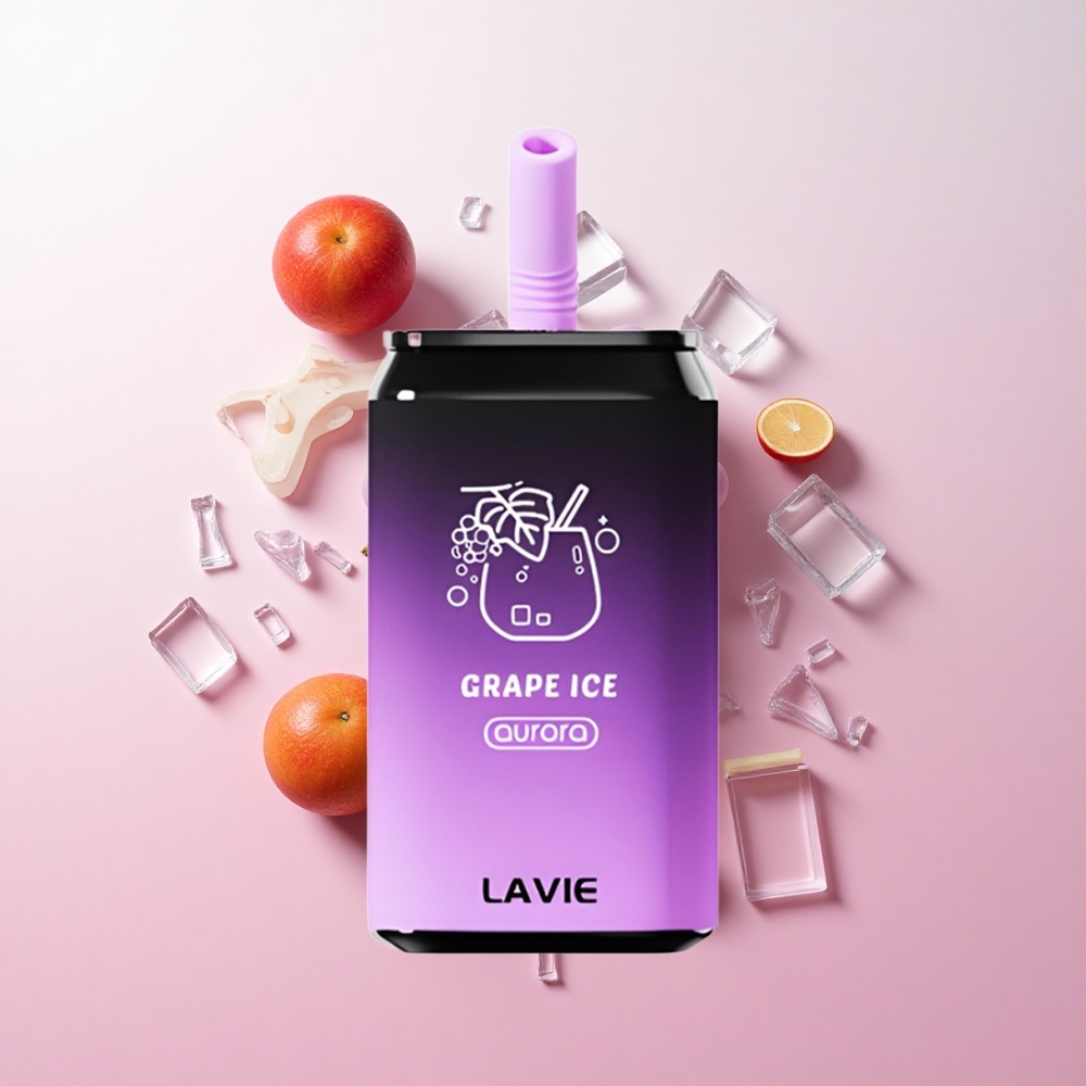 LAVIE Aurora 11000 Puffs グレープアイス 22ML 650mAh