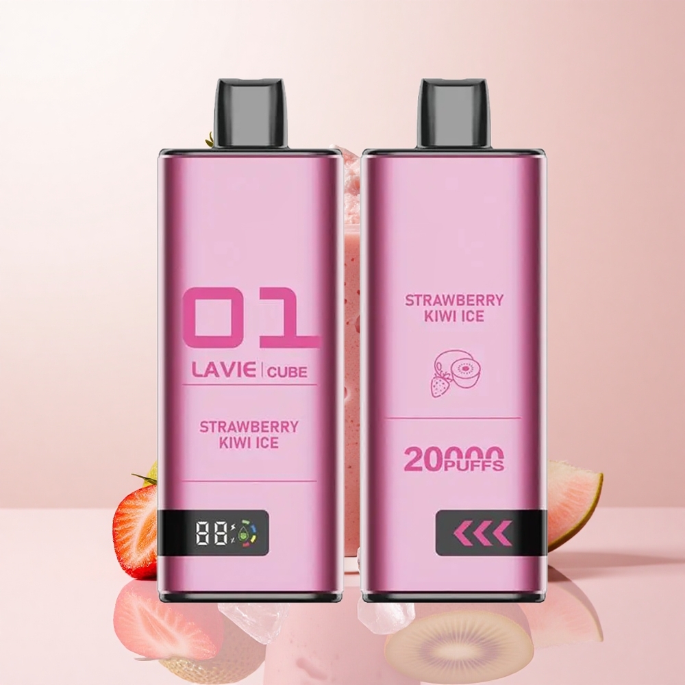 Lavie Cube 20000 Puffs ストロベリーキウイアイス 28ML 600mAh