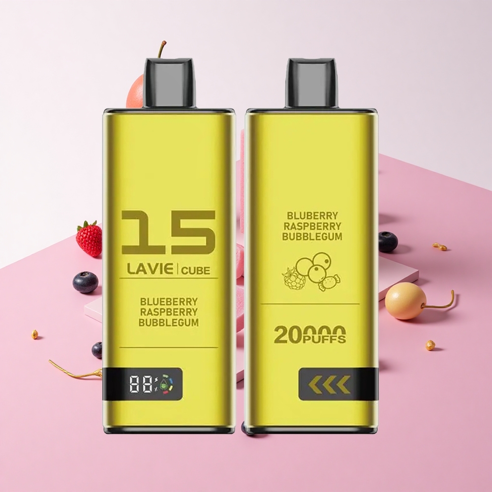 Lavie Cube 20000 Puffs ブルーベリーレーズンベリー風味バブルガム 28ML Type C