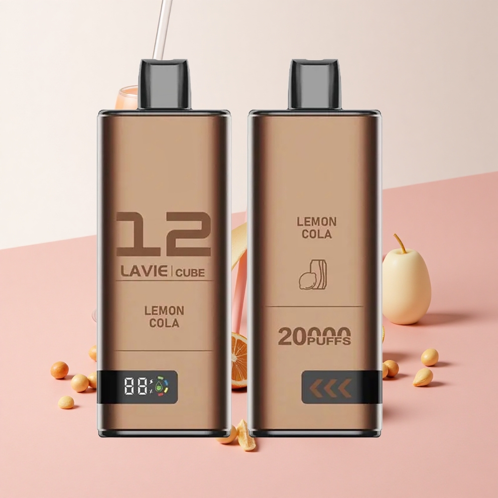Lavie Cube 20000 Puffs ディスポーザブルベイプ レモンコーラ 28ml 600mAh