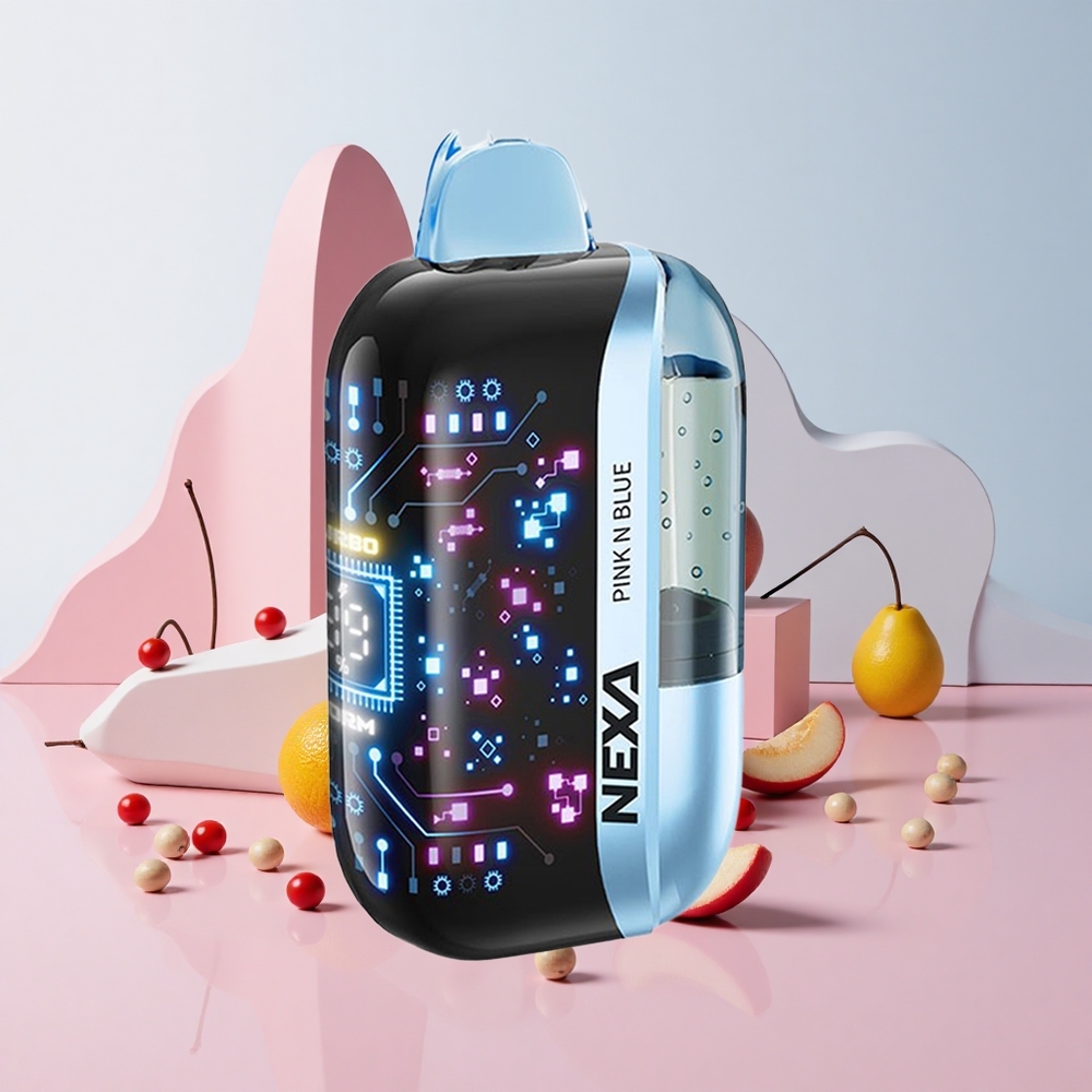 NEXA Ultra 50000 Puffs ディスポーザブルベイプ ピンク＆ブルー 20mlプレフィル 5%ニコチン