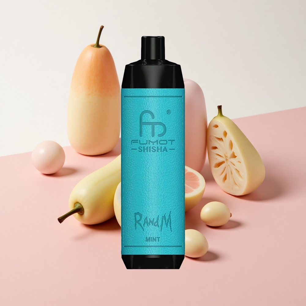 RandM Fumot Shisha 10000パフ ミント 18mlプレフィル 850mAhバッテリー