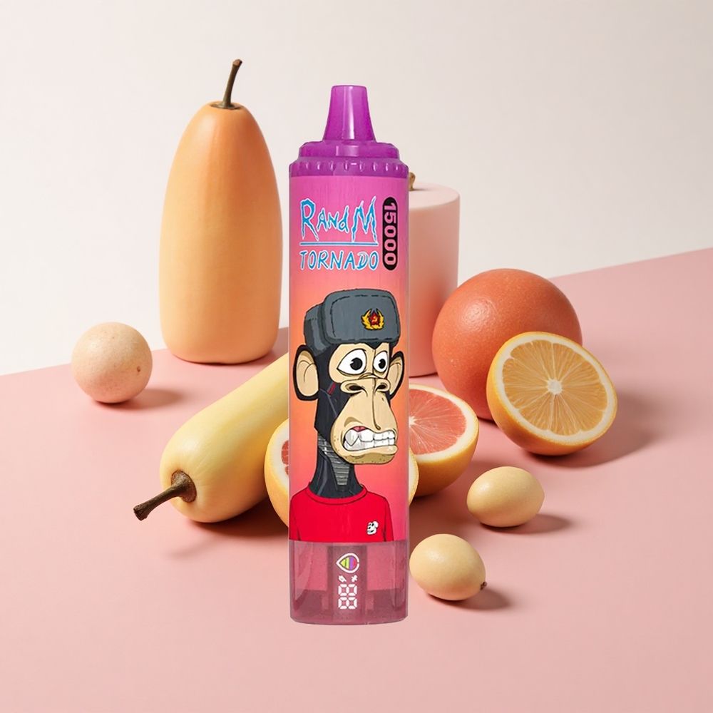 RandM Fumot Tornado 15000 パフ ドラゴンフルーツ 25ml メッシュコイル