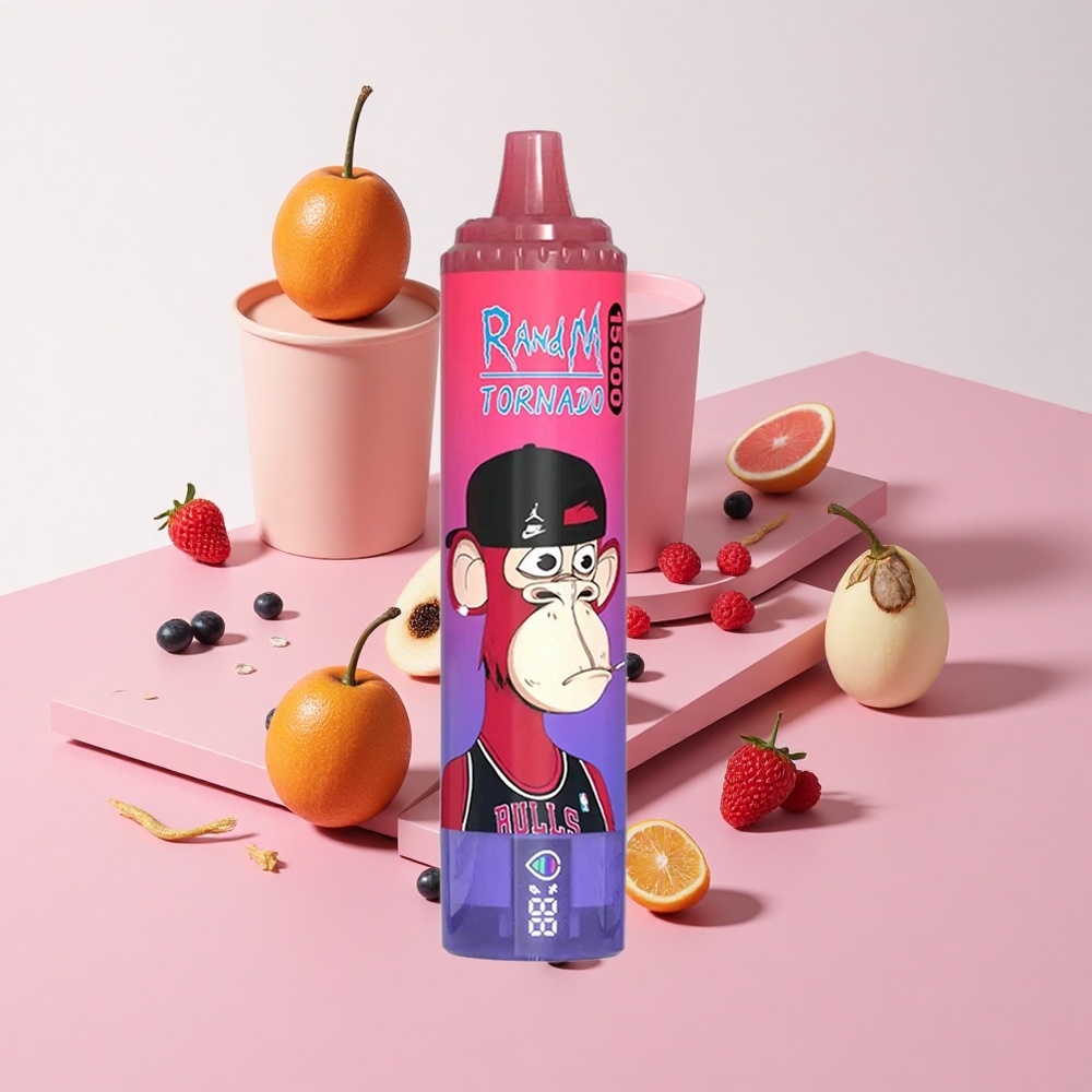RandM Fumot Tornado 15000 Puffs ブルーソアラズベリー 25ml 850mAh