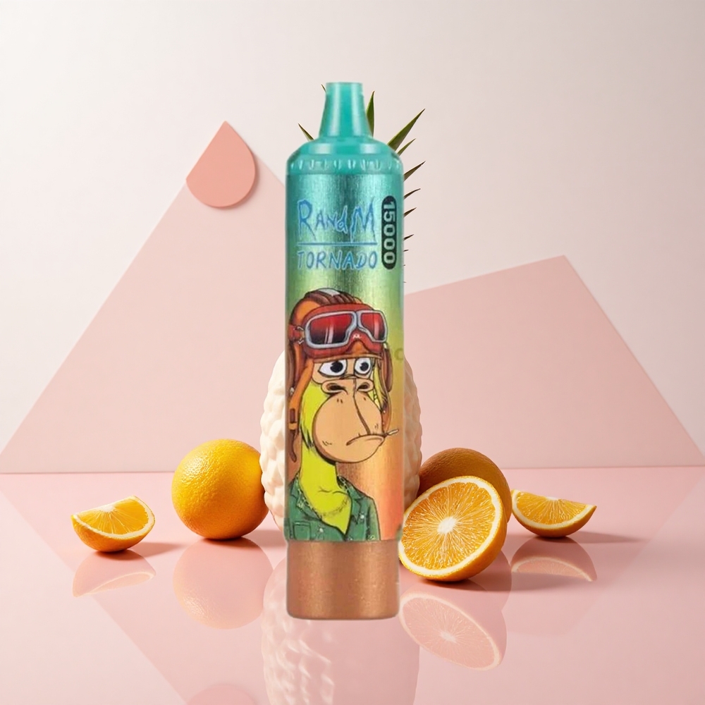 RandM Fumot Tornado 15000 Puffs アイスパイナップル 850mAh USB Type-C