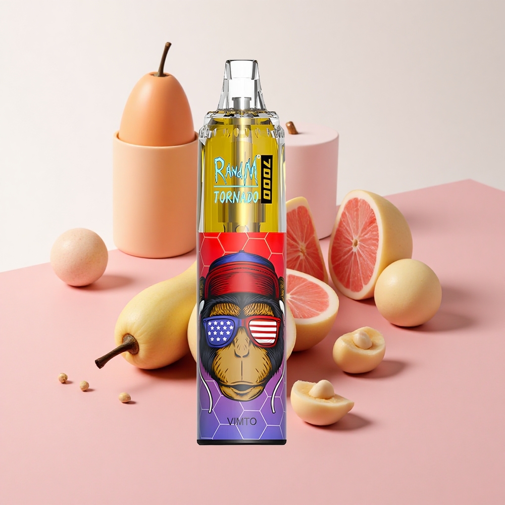 RandM Fumot Tornado 7000 ビムト風味 14ML Eリキッド 850MAH メッシュコイル
