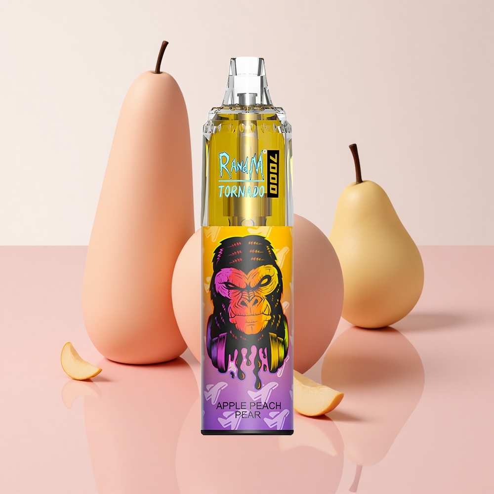 RandM Fumot Tornado 7000 アップルピーチペア 14ML メッシュコイル