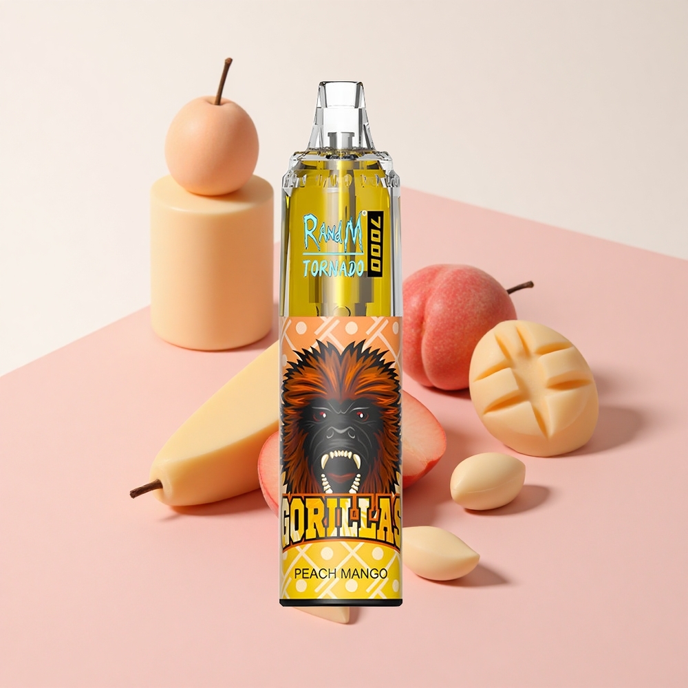 RandM Fumot Tornado 7000 ピーチマンゴー メッシュコイル RGBライト