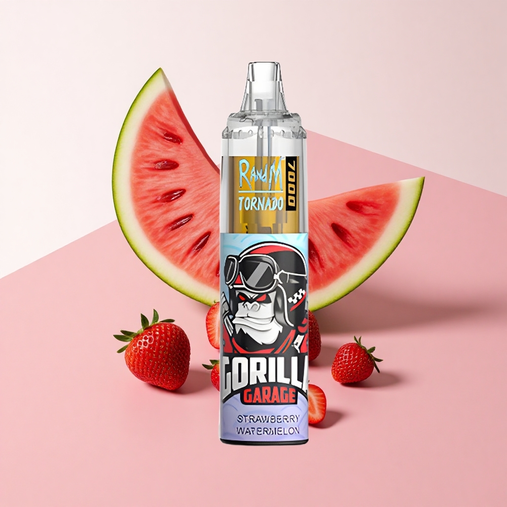 RandM Fumot Tornado 7000 ストロベリーメロン RGBライト&メッシュコイル