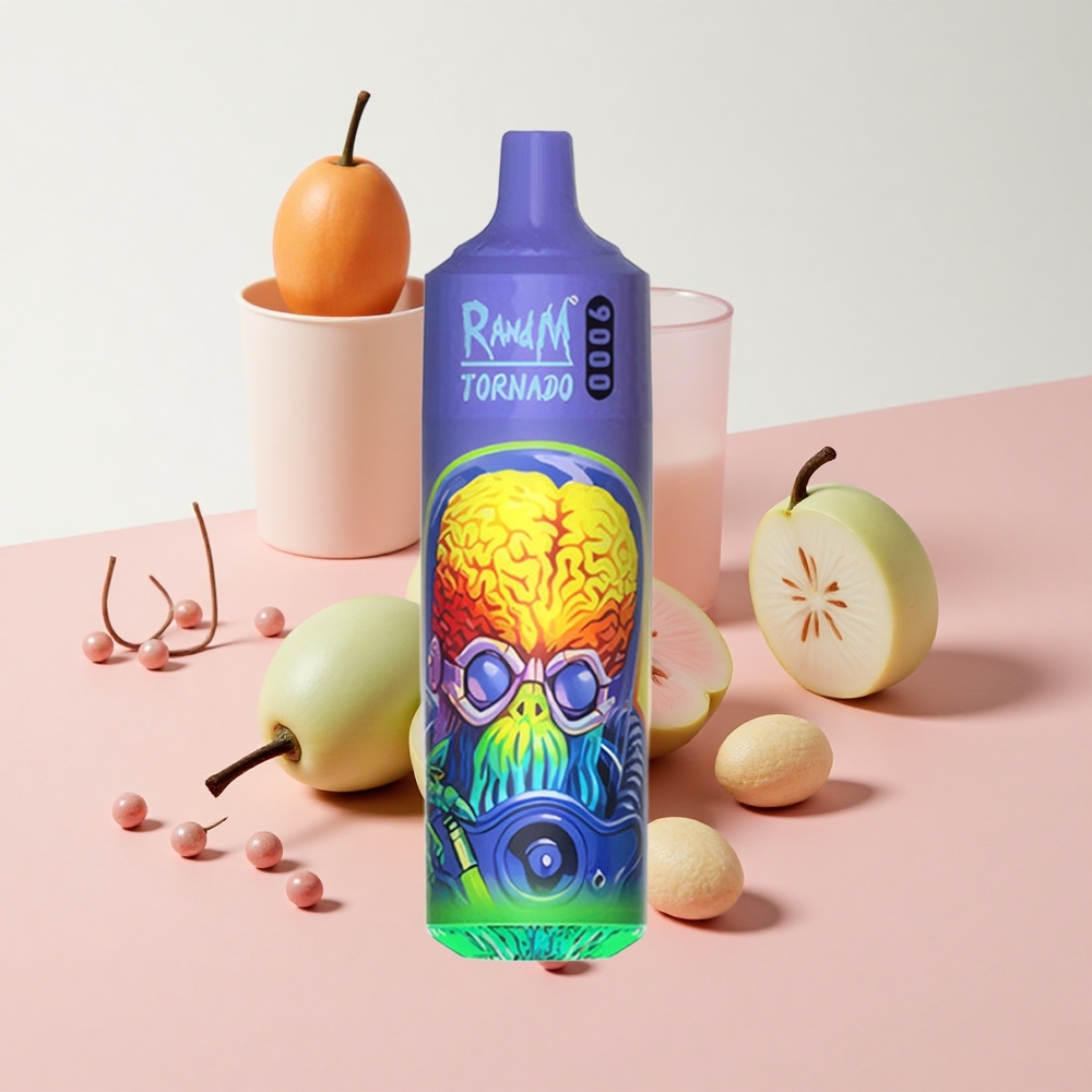 RandM Fumot Tornado 9000 Puffs クールミント 18mL メッシュコイル