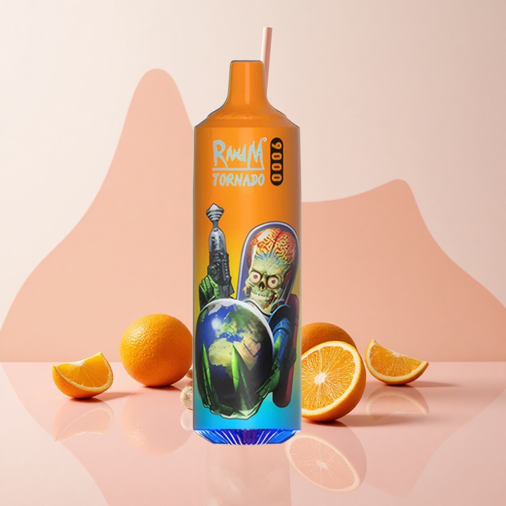 RandM Fumot Tornado 9000 Puffs メッシュコイル オレンジソーダ