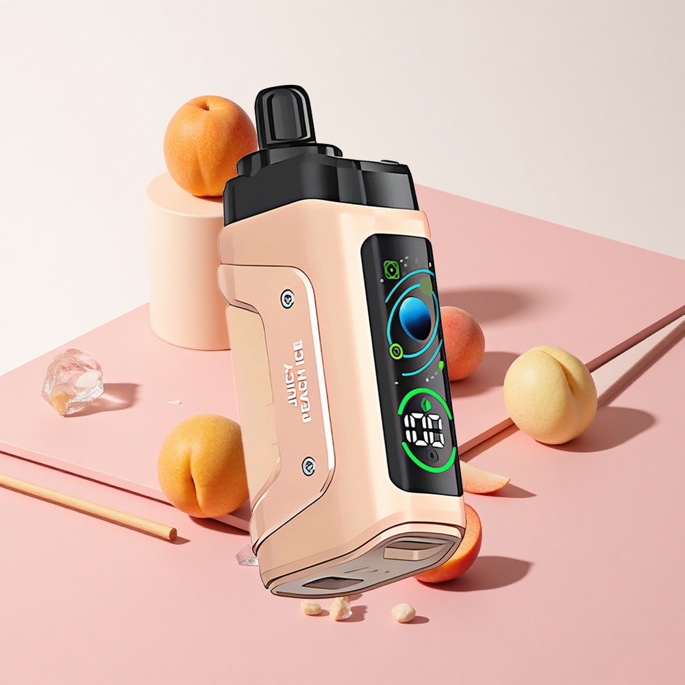 Razz Bar 45000 Puffs ジューシーピーチアイス タイプC充電式 650mAhバッテリー