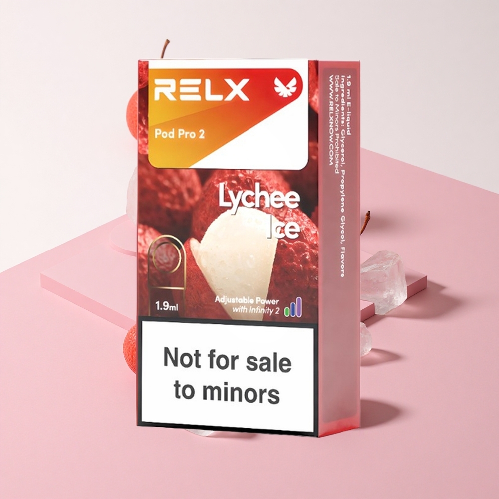 RELX Pod Pro 2 リチアイス 1.9ml 600パフ 3電圧調整