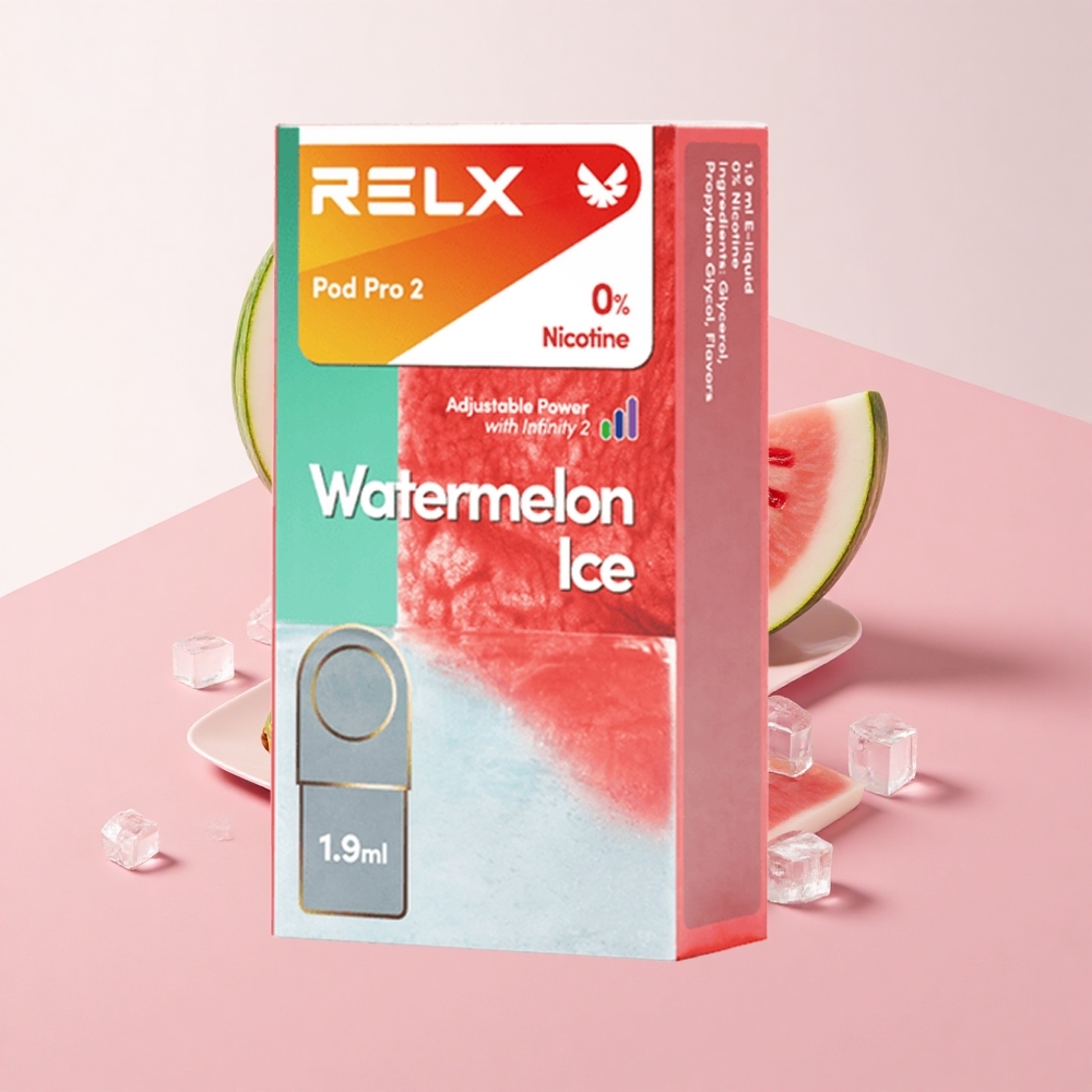 RELX Pod Pro 2 スイカアイス 1.9ml 600パフ 3電圧調整